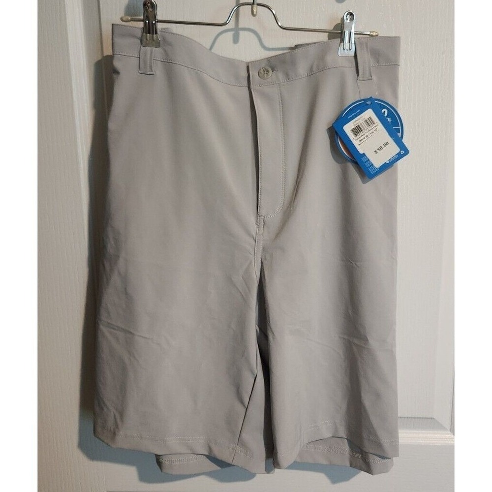 Columbia PFG Nike Mens 50 UPF Gray 50x10 Grander‎ Marlin II Offshore Shorts NWT